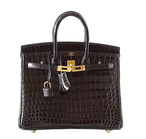 hermes birkin 20cm|hermes birkin 25 black crocodile.